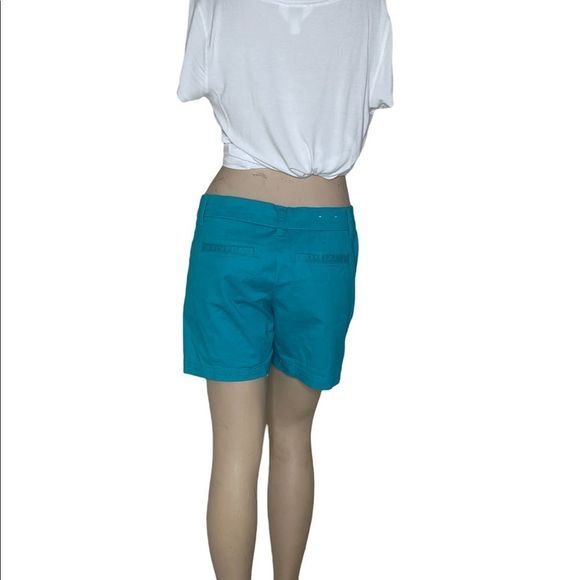 Crown & Ivy sz 2 teal shorts - Picture 14 of 16